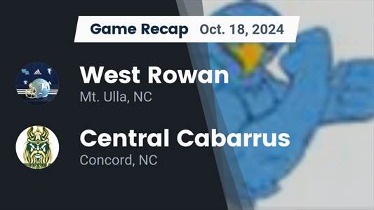 Football Recap: Central Cabarrus Comes Up Short