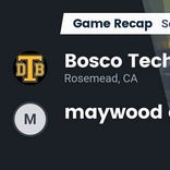 Football Game Preview: Bosco Tech Tigers vs. Salesian Mustangs