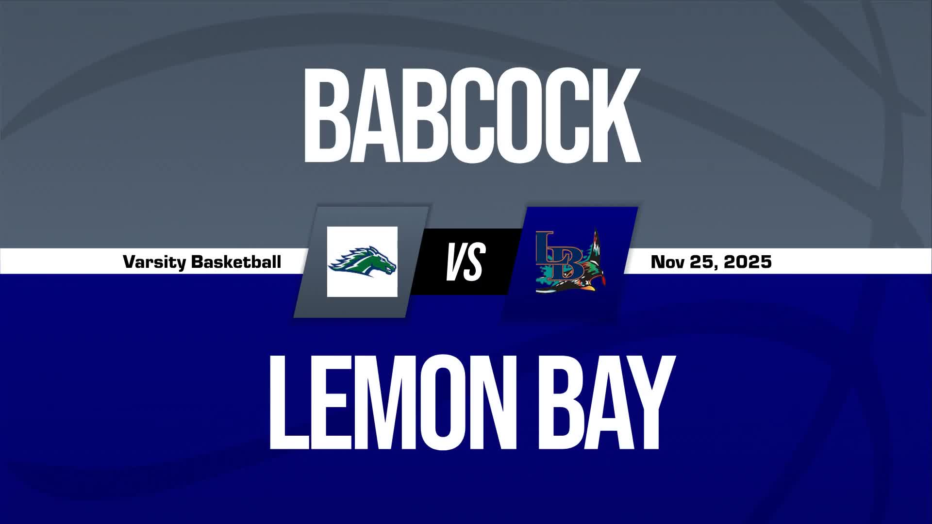 Basketball Game Preview: Babcock Trailblazers vs. Lemon Bay Manta Rays + How To Watch