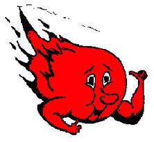 A Red Riot from South Portland High.