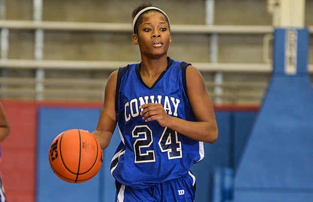 Jordan Danberry and Conway are No. 1 in the 2014-15 Arkansas preseason girls basketball Fab 5.