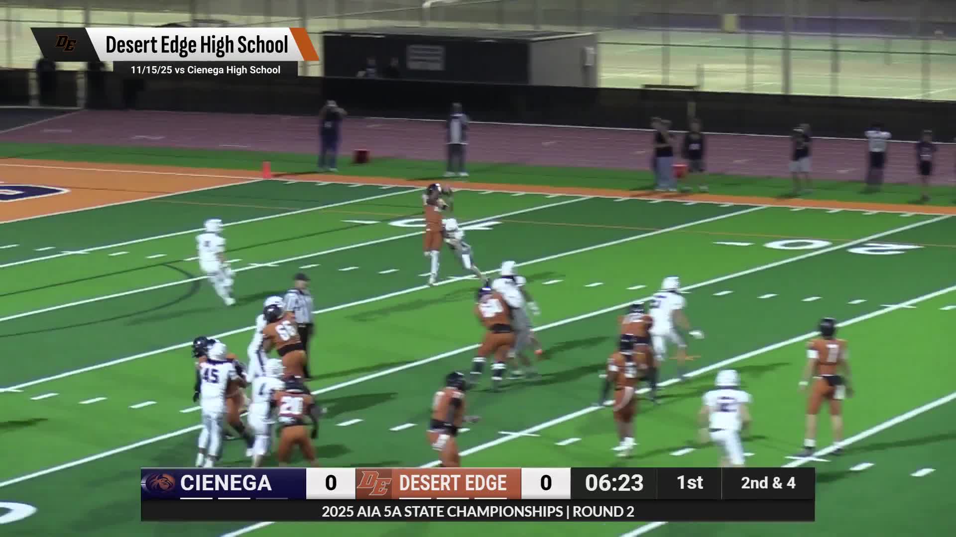 Football Recap: Desert Edge's Undefeated Season over After 12 Games + How To Watch