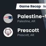 Football Game Recap: Palestine-Wheatley Patriots vs. Prescott Curley Wolves