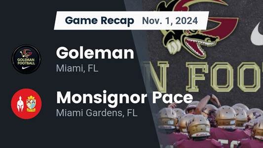 Football Recap: Goleman Takes a Tough Playoff Loss