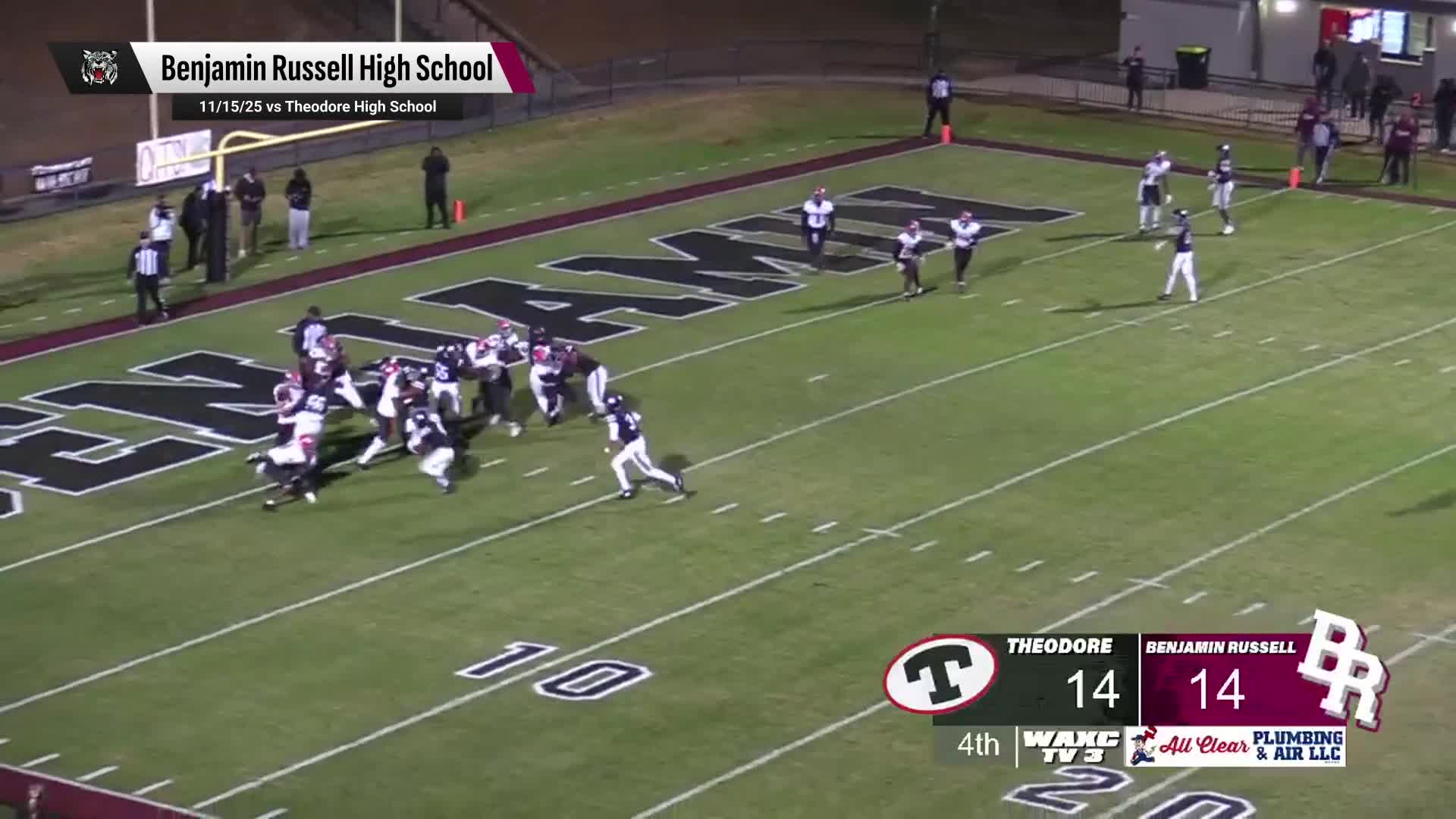 Football Recap: Benjamin Russell Takes Down Hueytown in a Playoff Battle + How To Watch