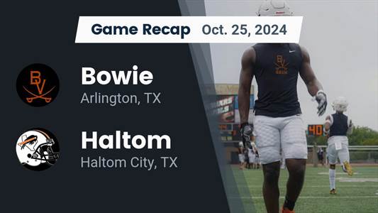 Football Recap: Darrion Bowers Leads Bowie to Victory over Lamar