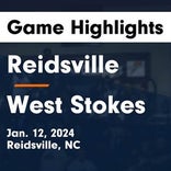 Basketball Game Recap: West Stokes Wildcats vs. Reidsville Rams