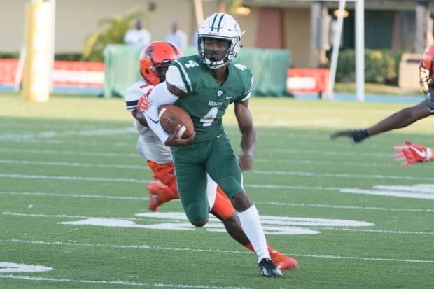 Big plays by running back James Cook helped Central get a win on the road against defending national champion Bishop Gorman.