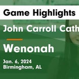 Basketball Recap: Wenonah skates past John Carroll Catholic with ease