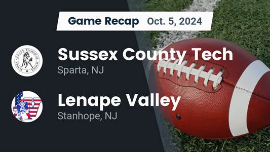 Football Recap: Sussex County Tech Takes Loss Despite Strong  Performances from  Gavin Mericle and  Brian Gruber