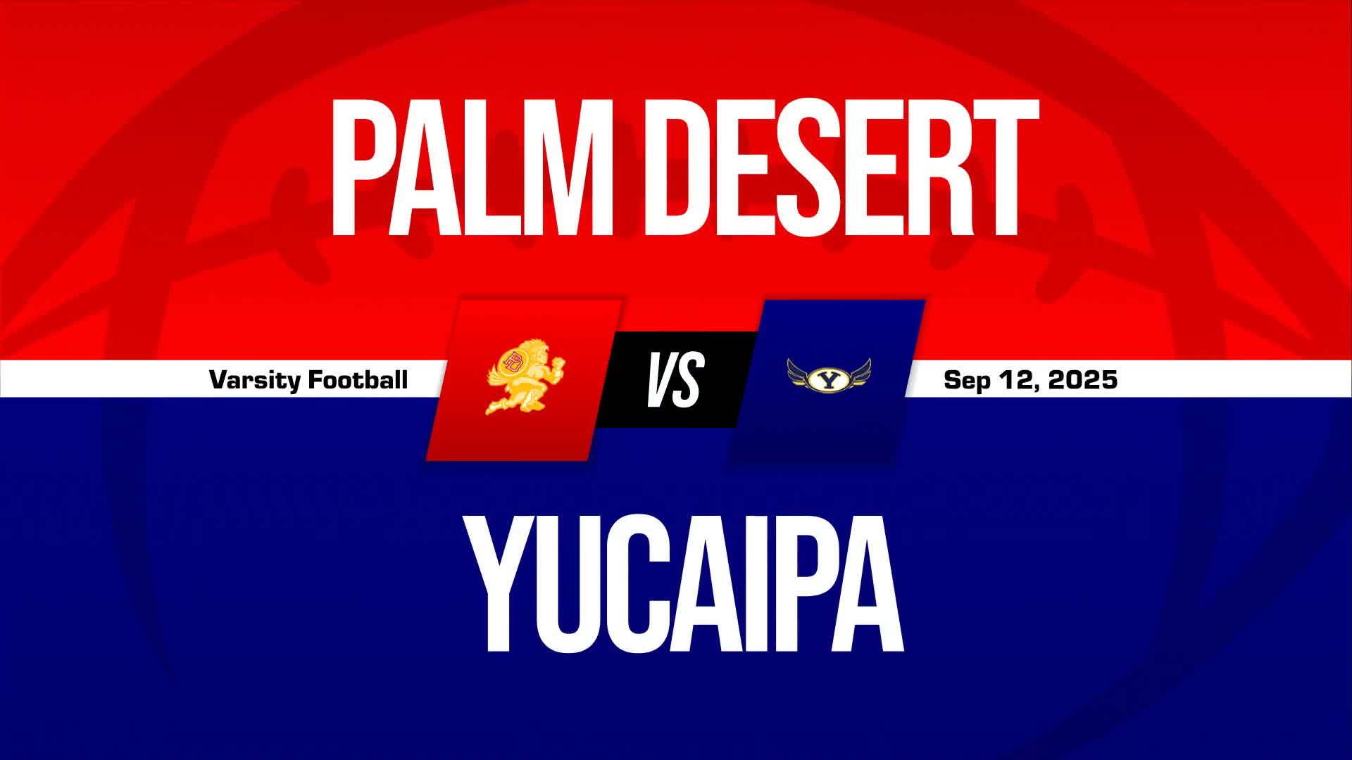 Football Recap: Palm Desert Wins Going Away Against Redlands