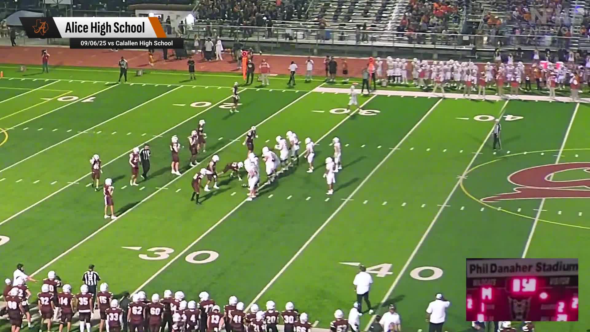 Football Recap: Alice Takes a Loss