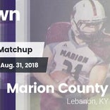 Football Game Recap: Marion County vs. Bardstown