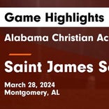 Soccer Recap: Saint James finds playoff glory versus Prattville Christian Academy