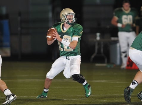 Mountain Vista quarterback Brock Rubley is one of the leading passers in the Class 5A. The Golden Eagles take on Cherokee Trail in the first round of the big-school playoffs, which start Thursday.
