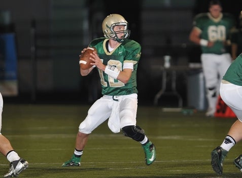 Mountain Vista quarterback Brock Rubley is one of the leading passers in the Class 5A. The Golden Eagles take on Cherokee Trail in the first round of the big-school playoffs, which start Thursday.