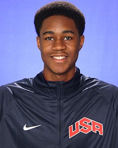 V.J. King will play for the USA U16
National Team this summer.