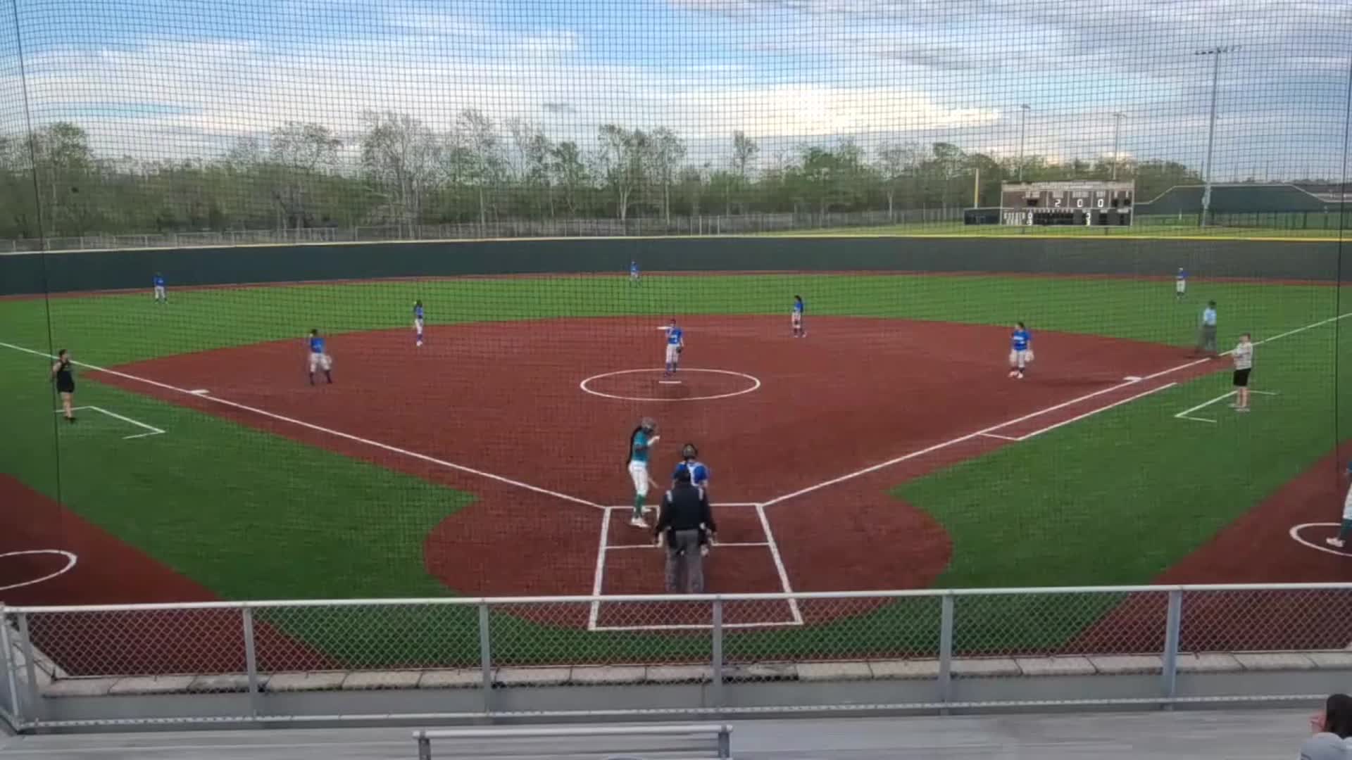 Softball Recap: Almeta Crawford Takes a Loss