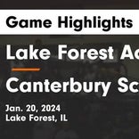 Basketball Game Recap: Lake Forest Academy Caxys vs. Harlem Huskies