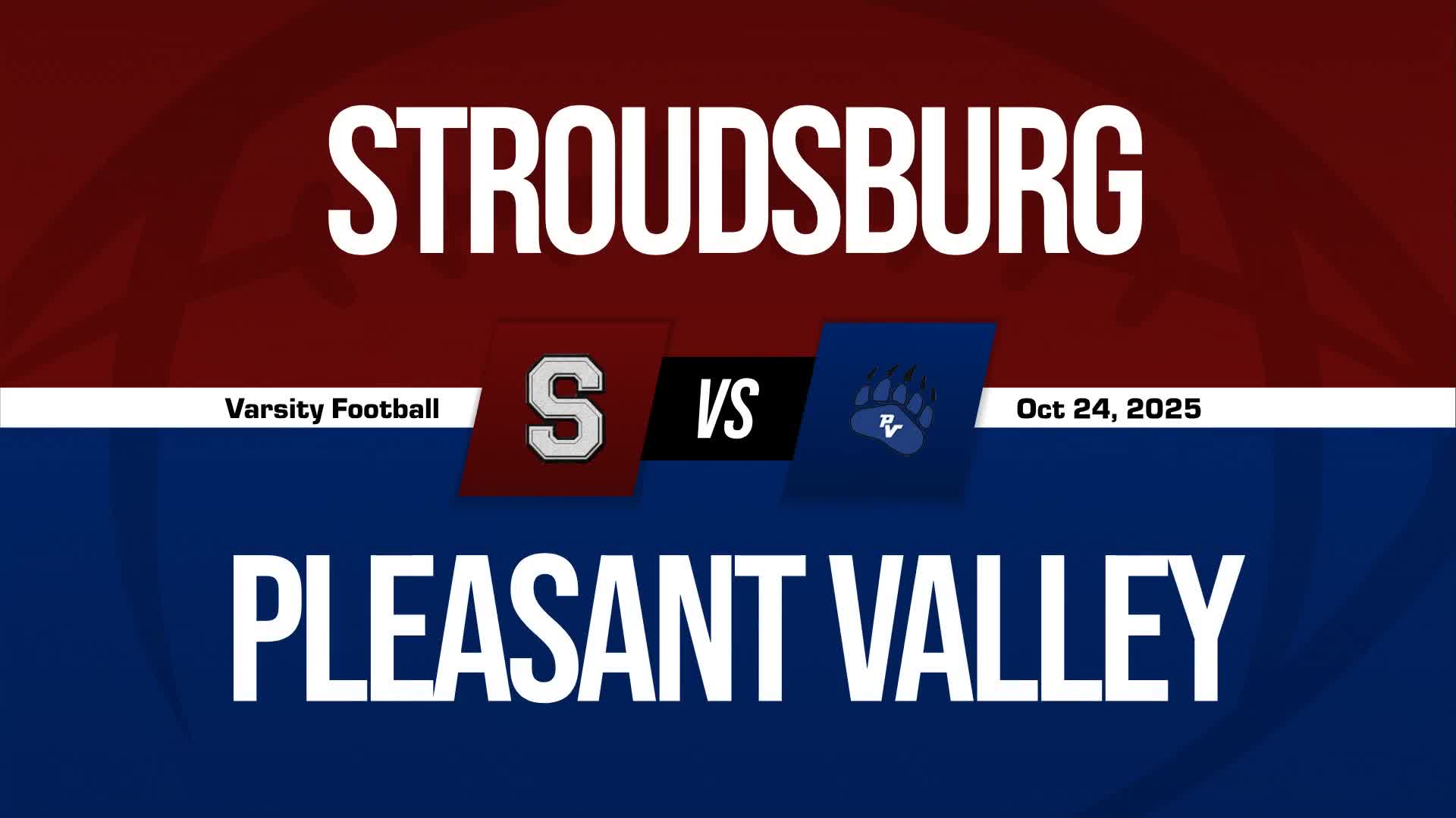 Football Recap: Stroudsburg Comes Up Short