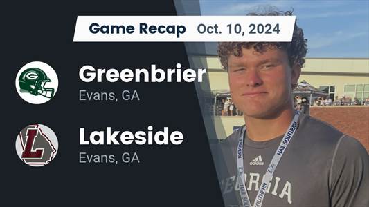 Football Game Preview: Greenbrier Wolfpack vs. Effingham County 