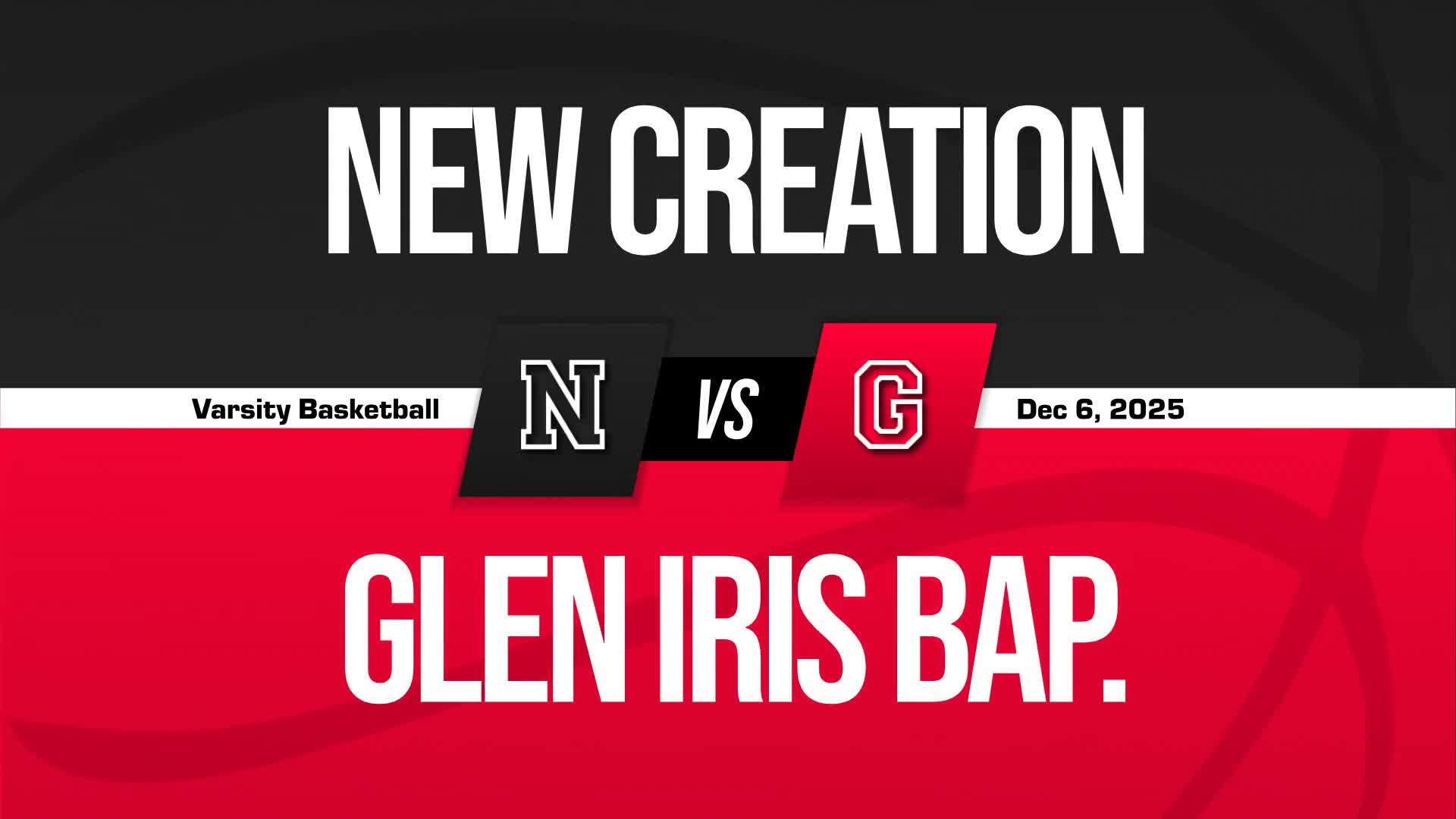 Basketball Recap: Glen Iris Baptist Snaps Six-Game Streak of Wins at Home