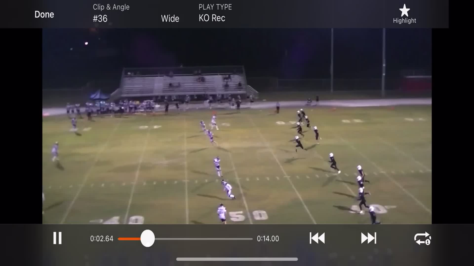 Sam Jackson Game Report: @ Anclote