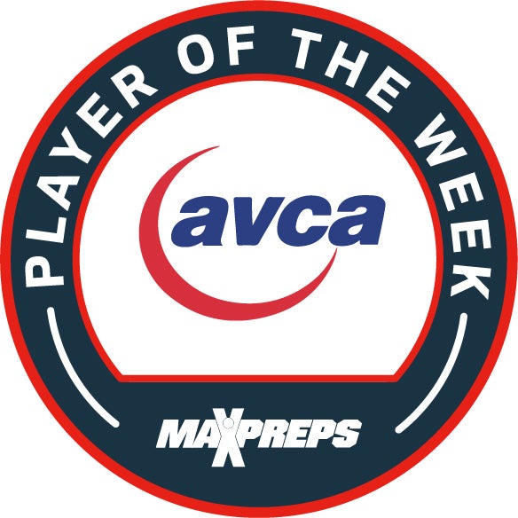 MaxPreps/AVCA Player of the Week: Nov. 3-9