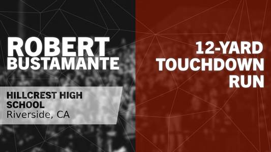 Robert Bustamante Game Report: vs Hemet