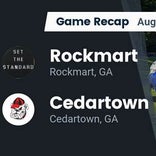 Football Game Preview: Coosa vs. Rockmart