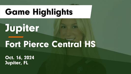 Volleyball Recap: Jupiter Takes Down Central in a Playoff Battle