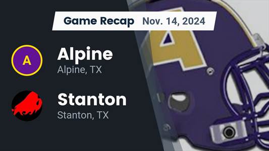 Football Recap: Alpine Falls Despite Big Games from  Daedrick Ha