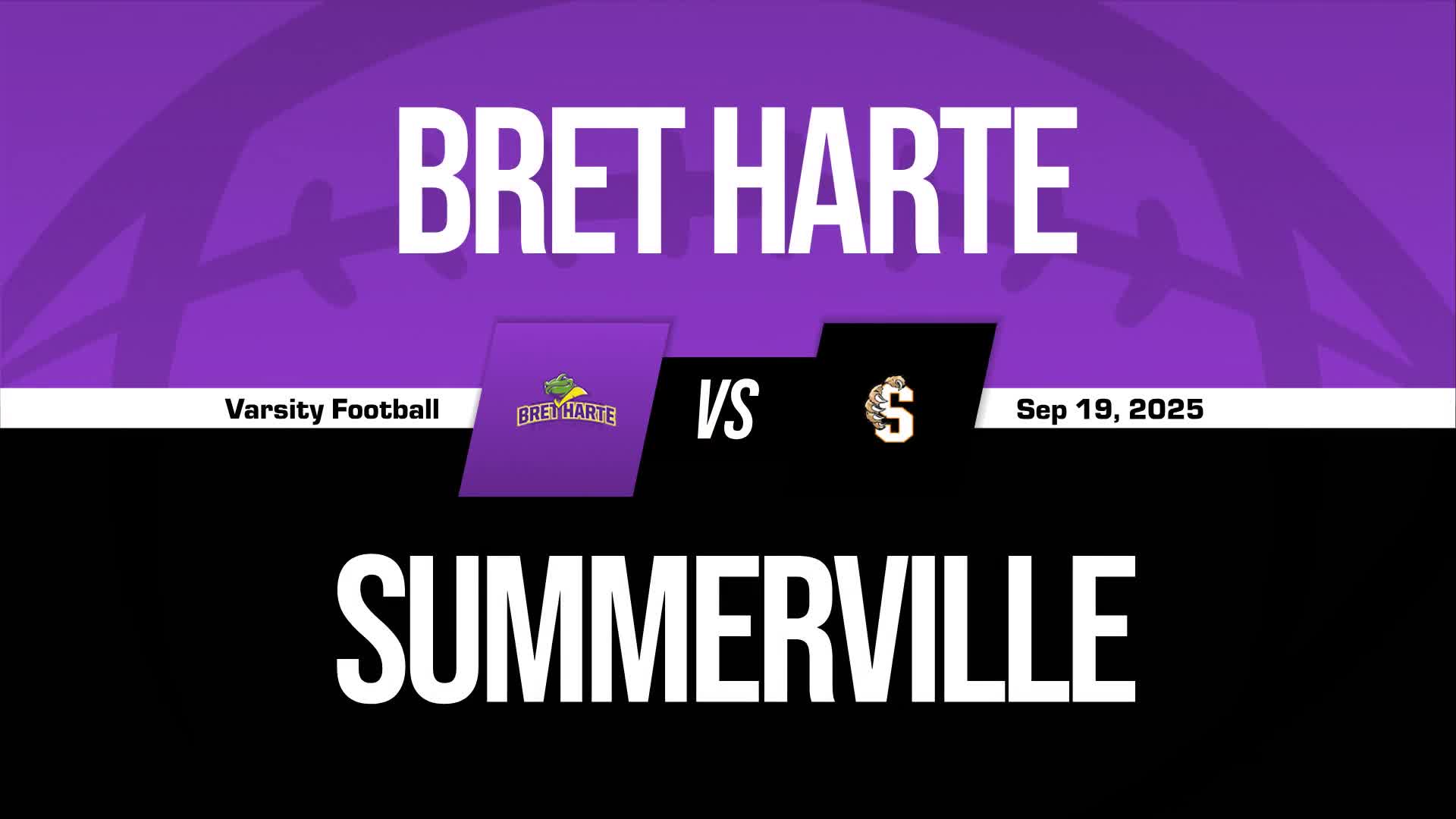 Football Recap: Bret Harte Takes a Loss