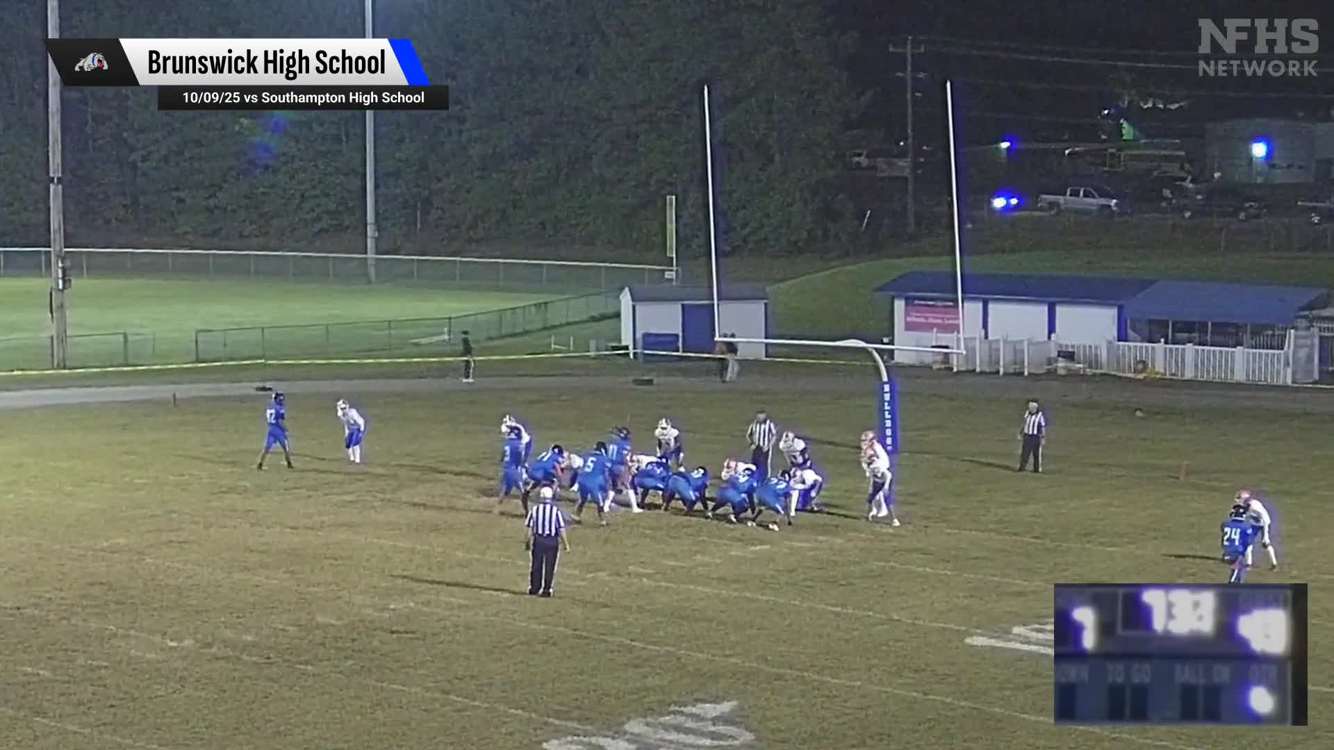 Football Recap: Brunswick Takes a Loss