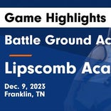 Battle Ground Academy vs. Rossville Christian Academy