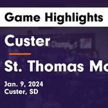 Basketball Game Recap: Custer Wildcats vs. Red Cloud Crusaders