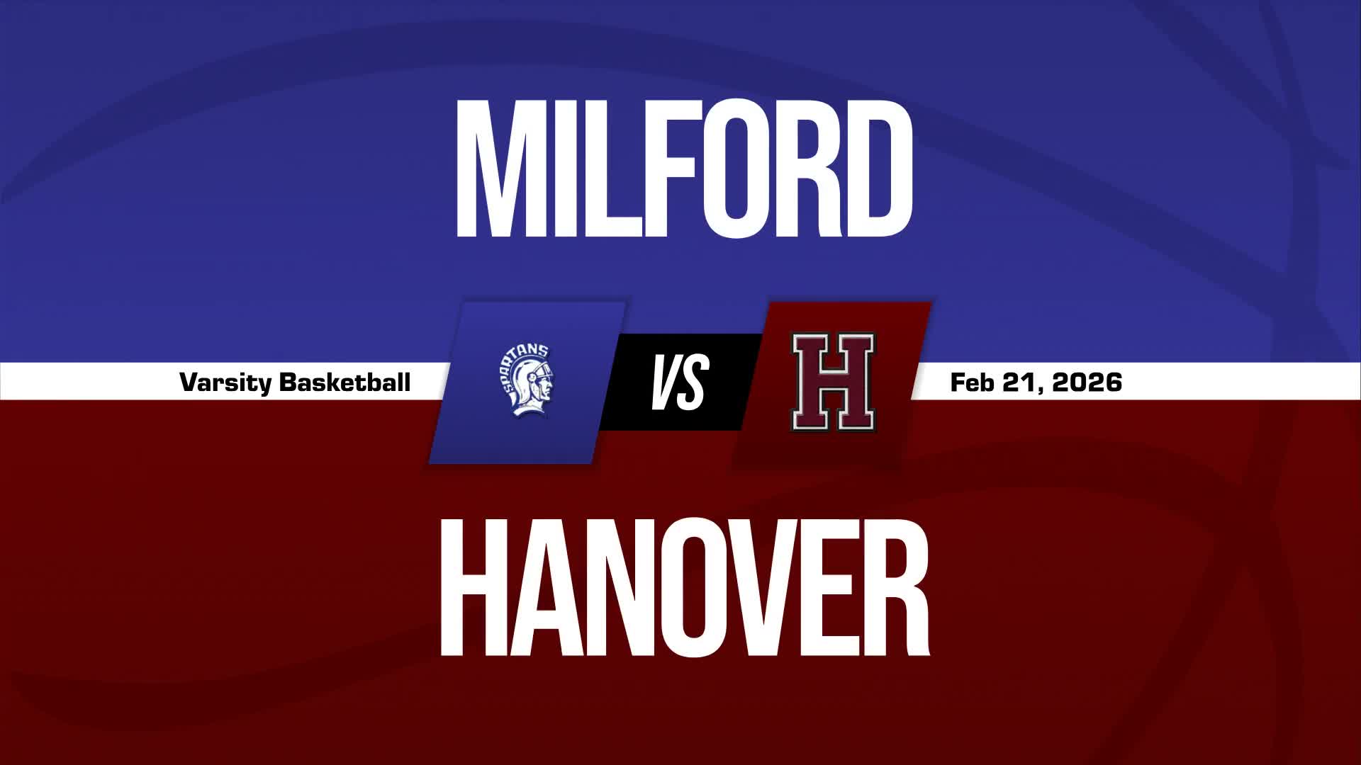 Basketball Recap: Hanover Wins Going Away Against Milford