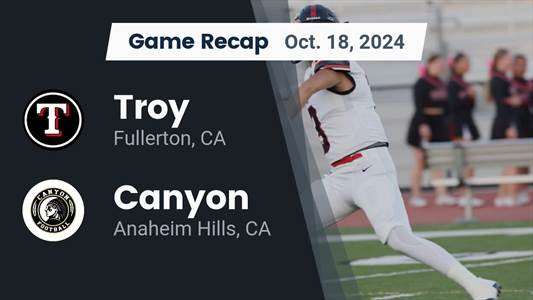 Football Recap: Canyon Takes a Loss