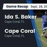 Football Game Preview: Ida Baker vs. Island Coast