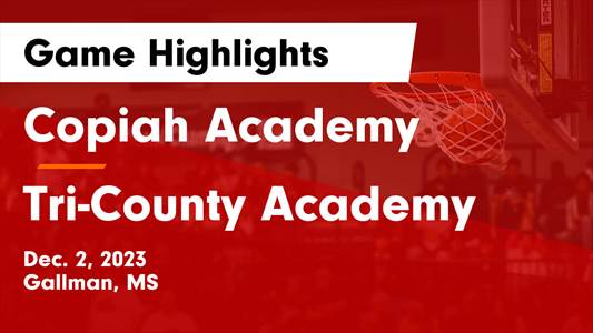Tri-County Academy vs. Carroll Academy