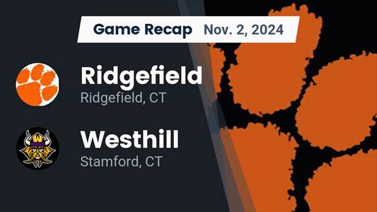 Football Recap: Ridgefield Skates Past Westhill with Ease