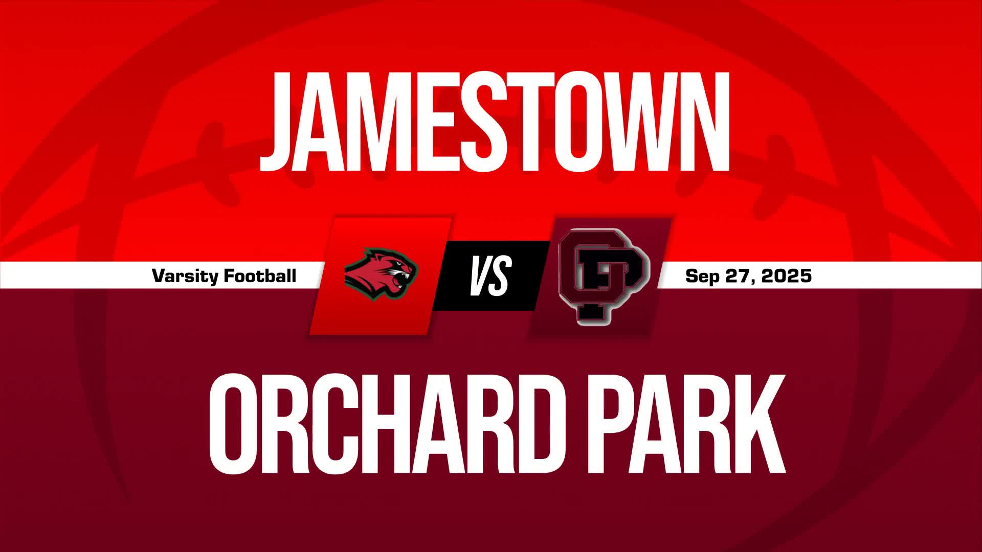 Football Game Preview: Jamestown Red & Green vs. Niagara Falls Wolverines