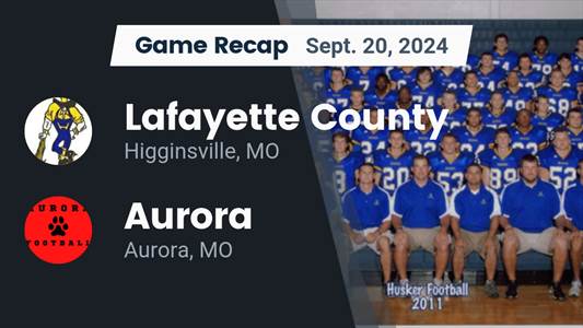 Football Recap: Aurora Comes Up Short