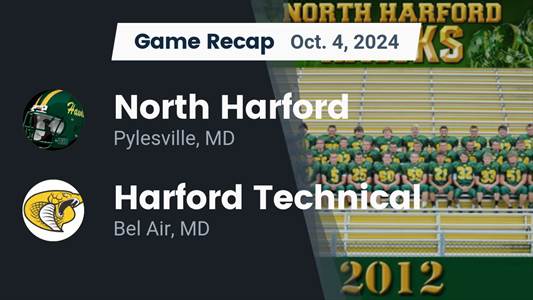 Football Recap: Harford Tech Skates Past North Harford with Ease