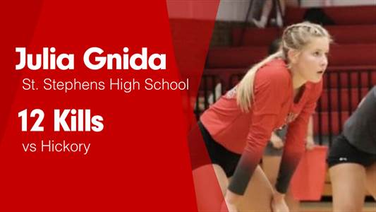 Julia Gnida Game Report: vs Draughn