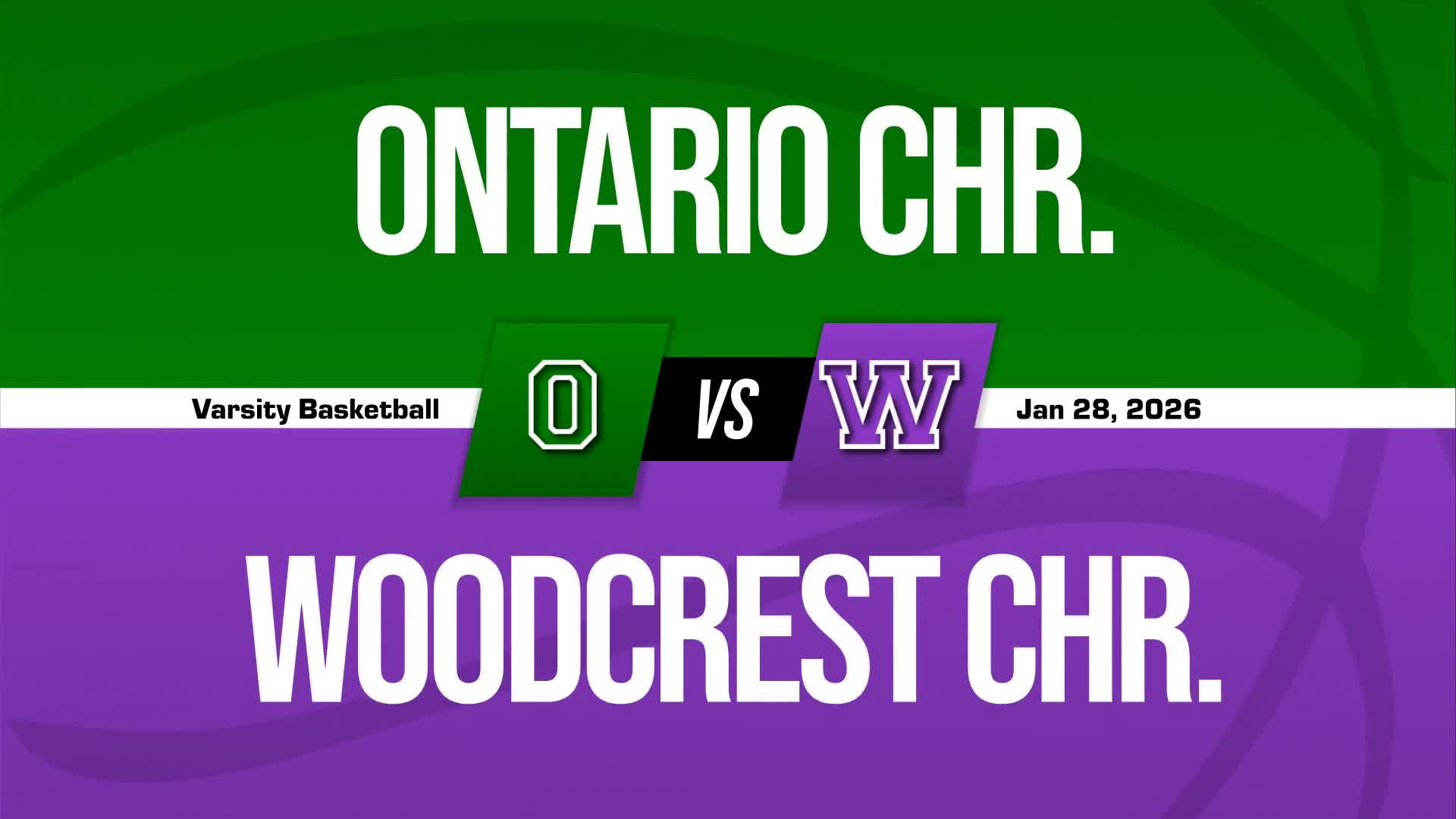 Basketball Recap: Woodcrest Christian Comes Up Short