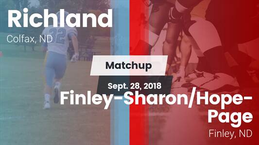 Football Game Recap: Finley-Sharon/Hope-Page vs. Richland