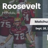 Football Game Recap: Roosevelt vs. McKinley