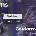 Football Game Recap: Jo Byrns vs. Gordonsville