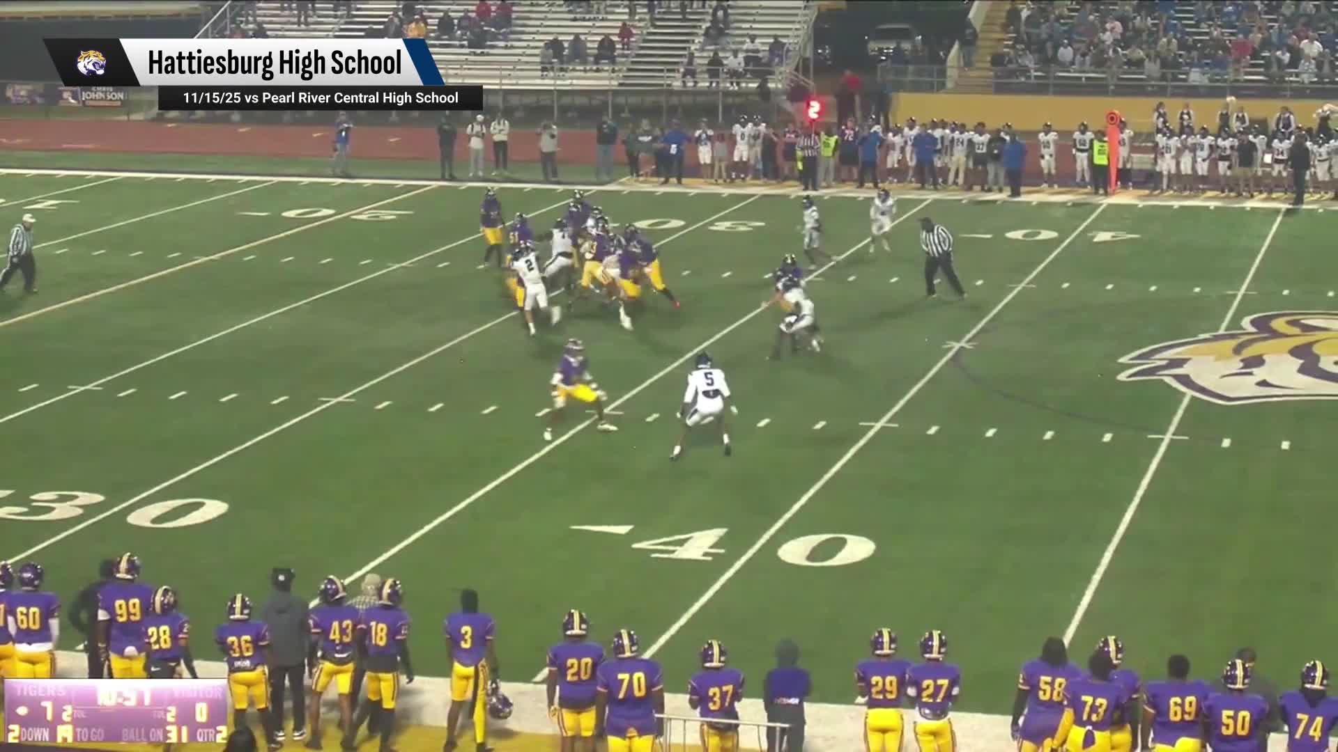 Football Recap: Hattiesburg Picks Up Ninth Consecutive  Win + How To Watch